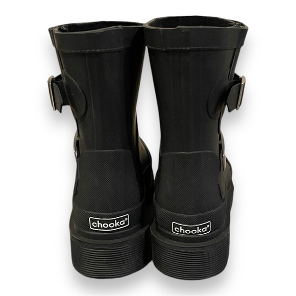 Chooka Women's Waterproof Moto Mid Boot Rain size 6 - Picture 4 of 6